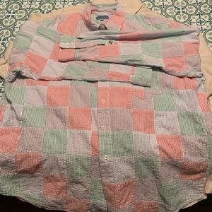 Castaway Nantucket Madras Red Blue Green XXL